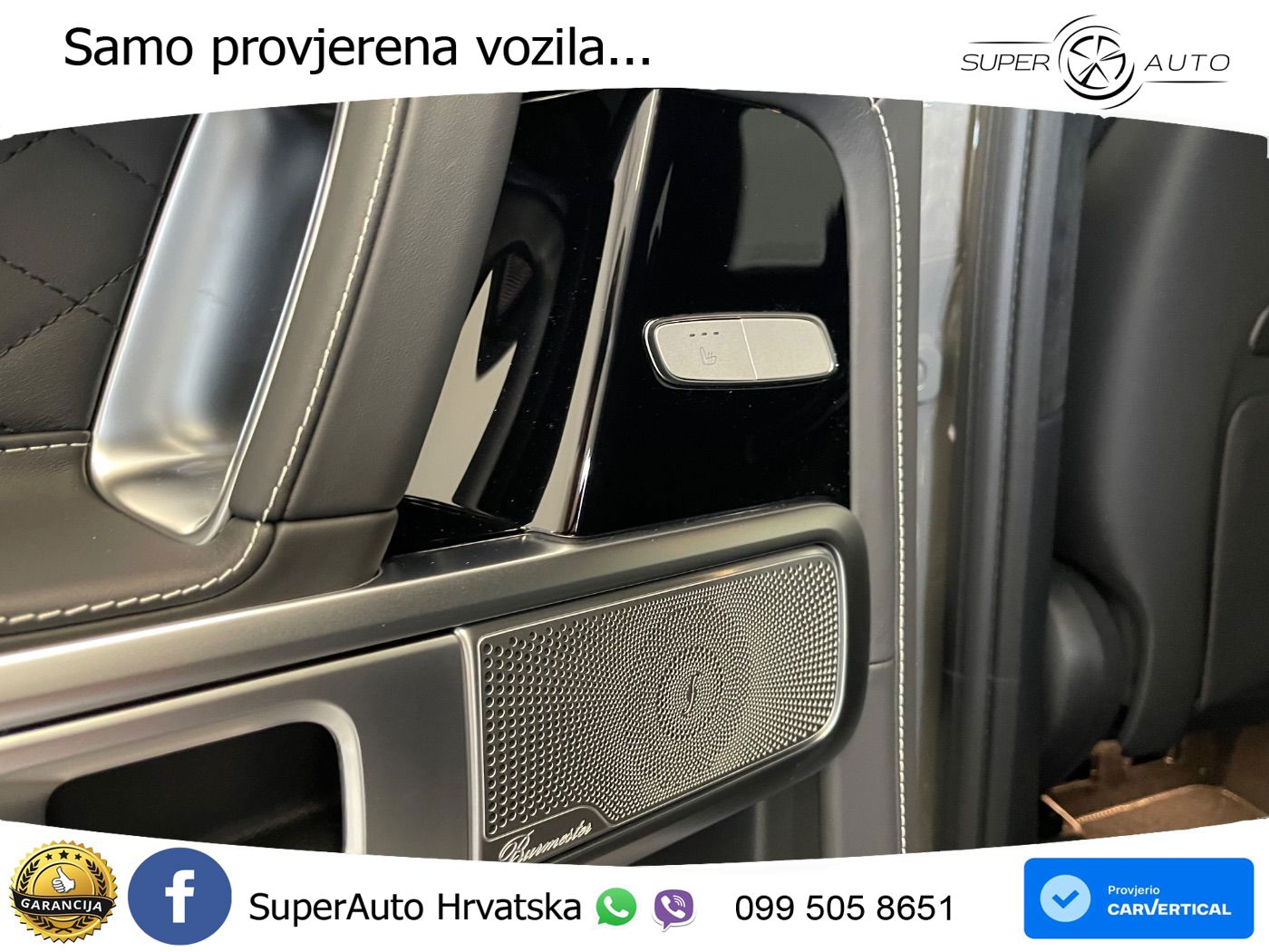Mercedes AMG G 63 Long V8 (585 KS) 4MATIC 9G-TRONIC AMG SPEEDSHIFT TCT ZRAČNI+ACC+4xGR SJED+KAM
