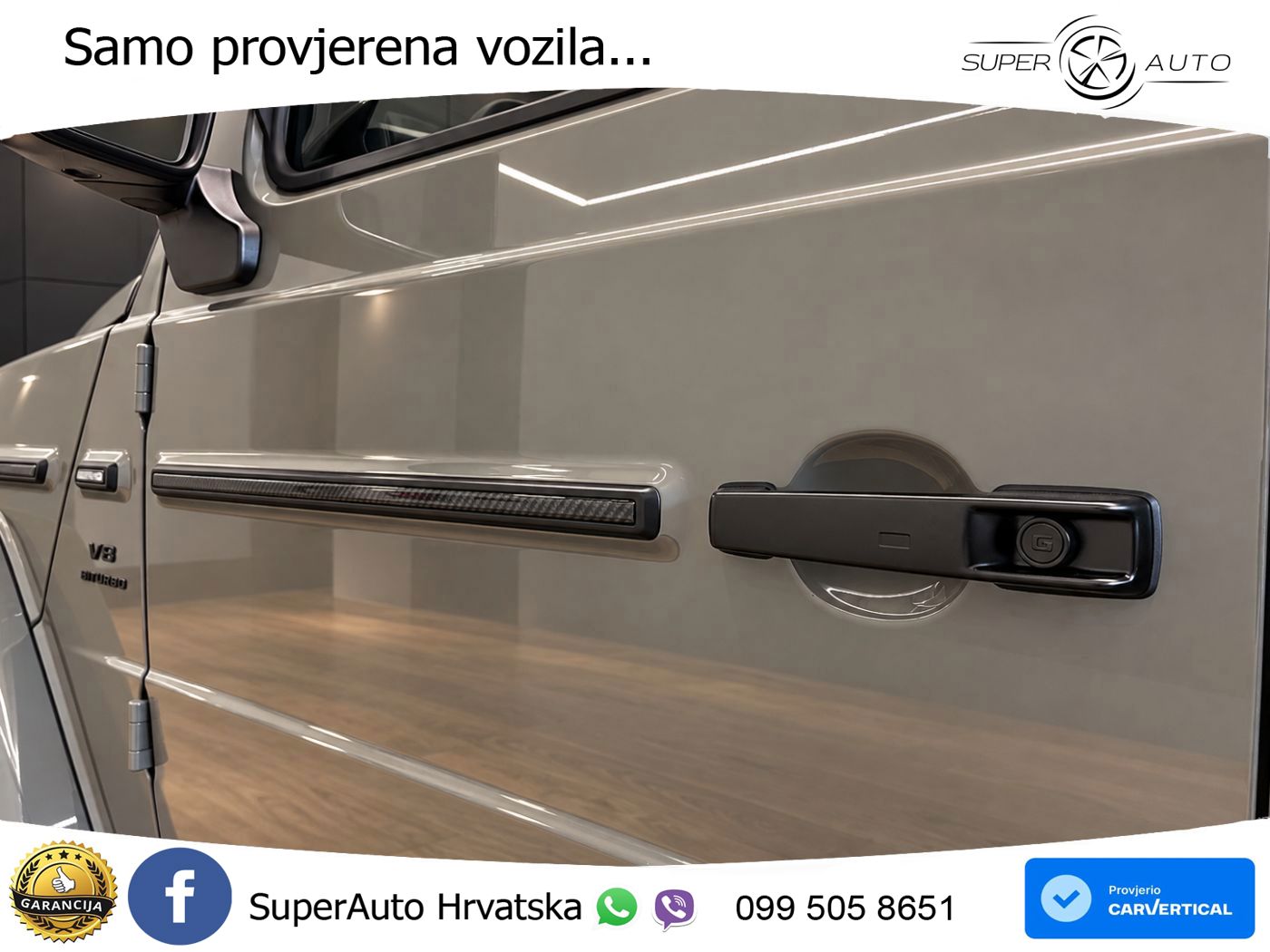 Mercedes AMG G 63 Long V8 (585 KS) 4MATIC 9G-TRONIC AMG SPEEDSHIFT TCT ZRAČNI+ACC+4xGR SJED+KAM
