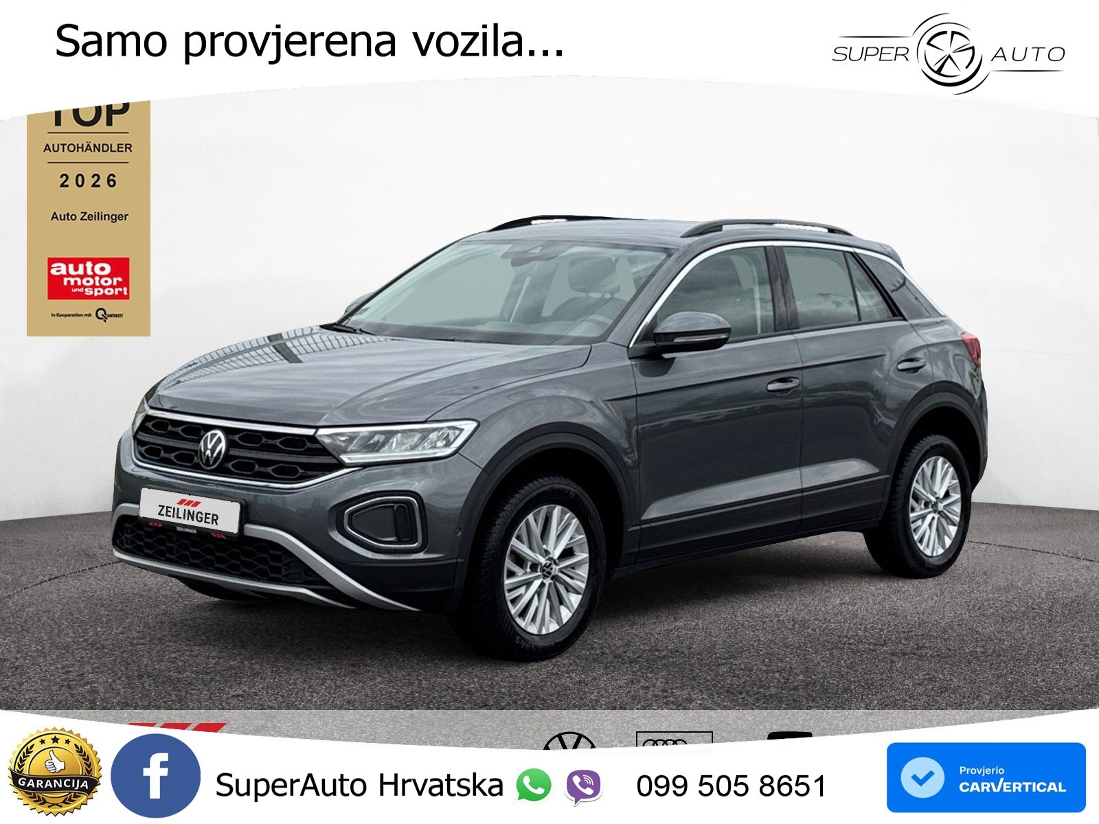 Volkswagen T-Roc I 1.5 TSI (150 KS) DSG LED+GR SJED+ACC