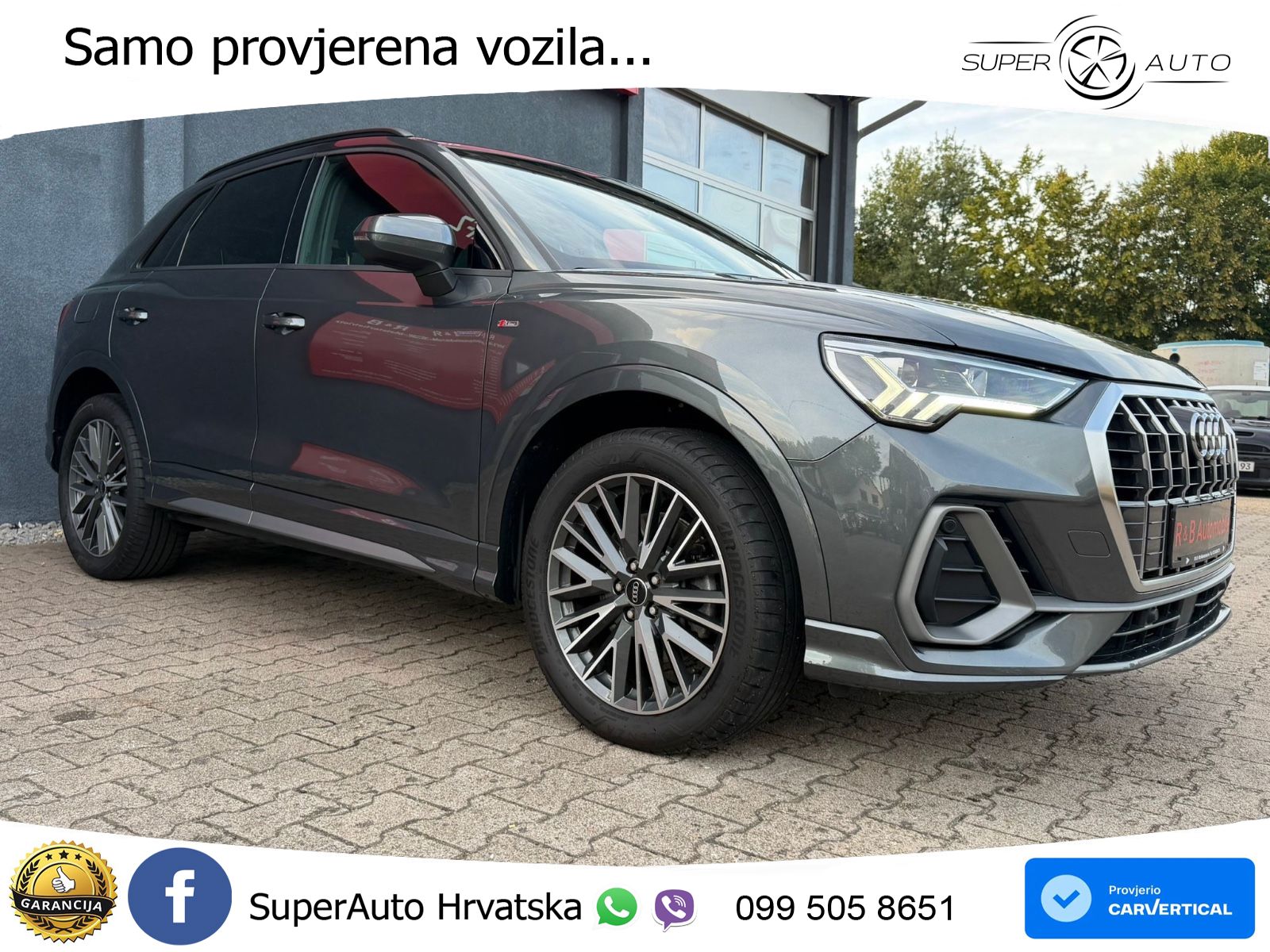 Audi Q3 45 TFSIe (245 KS) S tronic LED+GR SJED+ACC