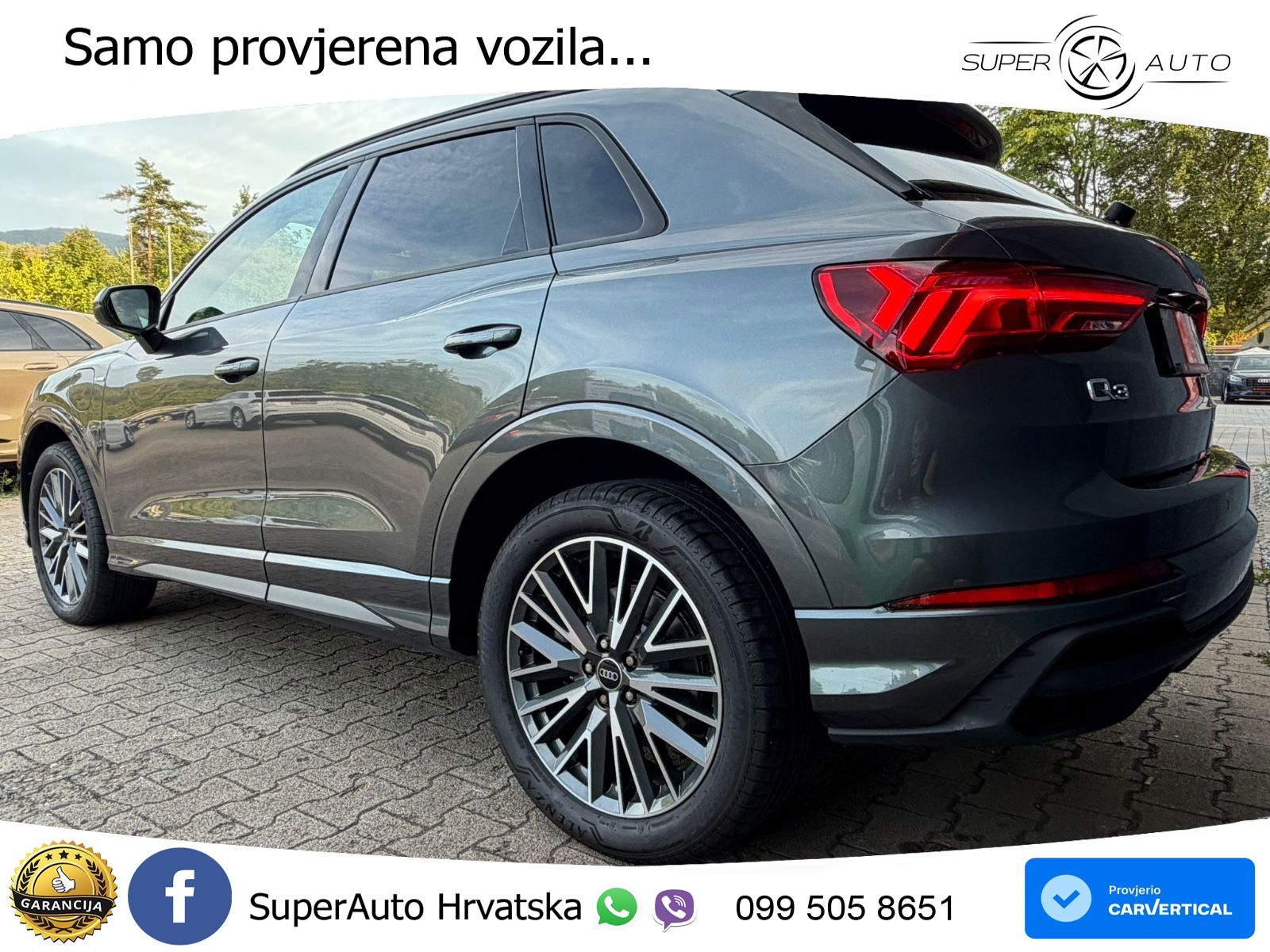 Audi Q3 45 TFSIe (245 KS) S tronic LED+GR SJED+ACC