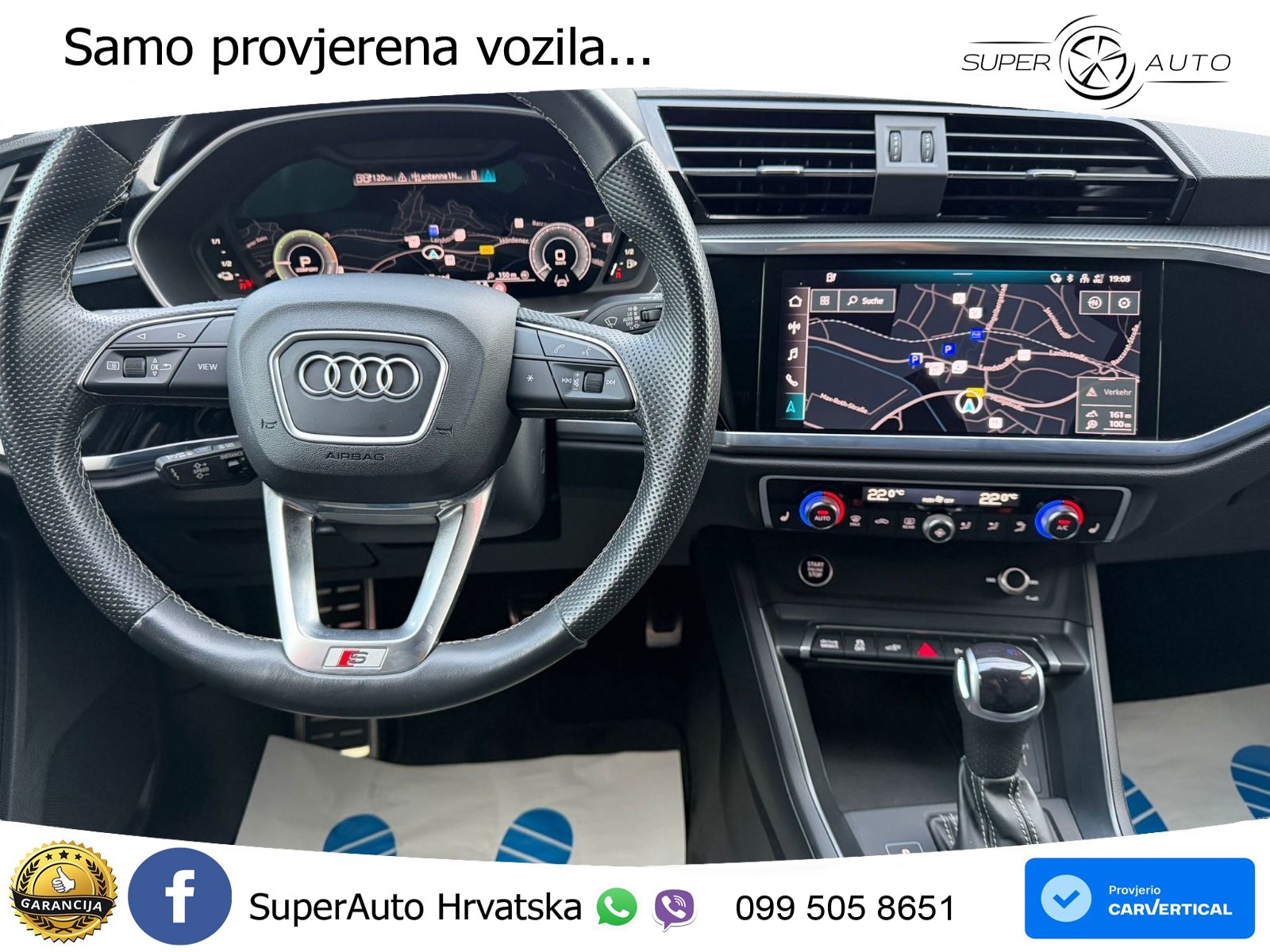 Audi Q3 45 TFSIe (245 KS) S tronic LED+GR SJED+ACC