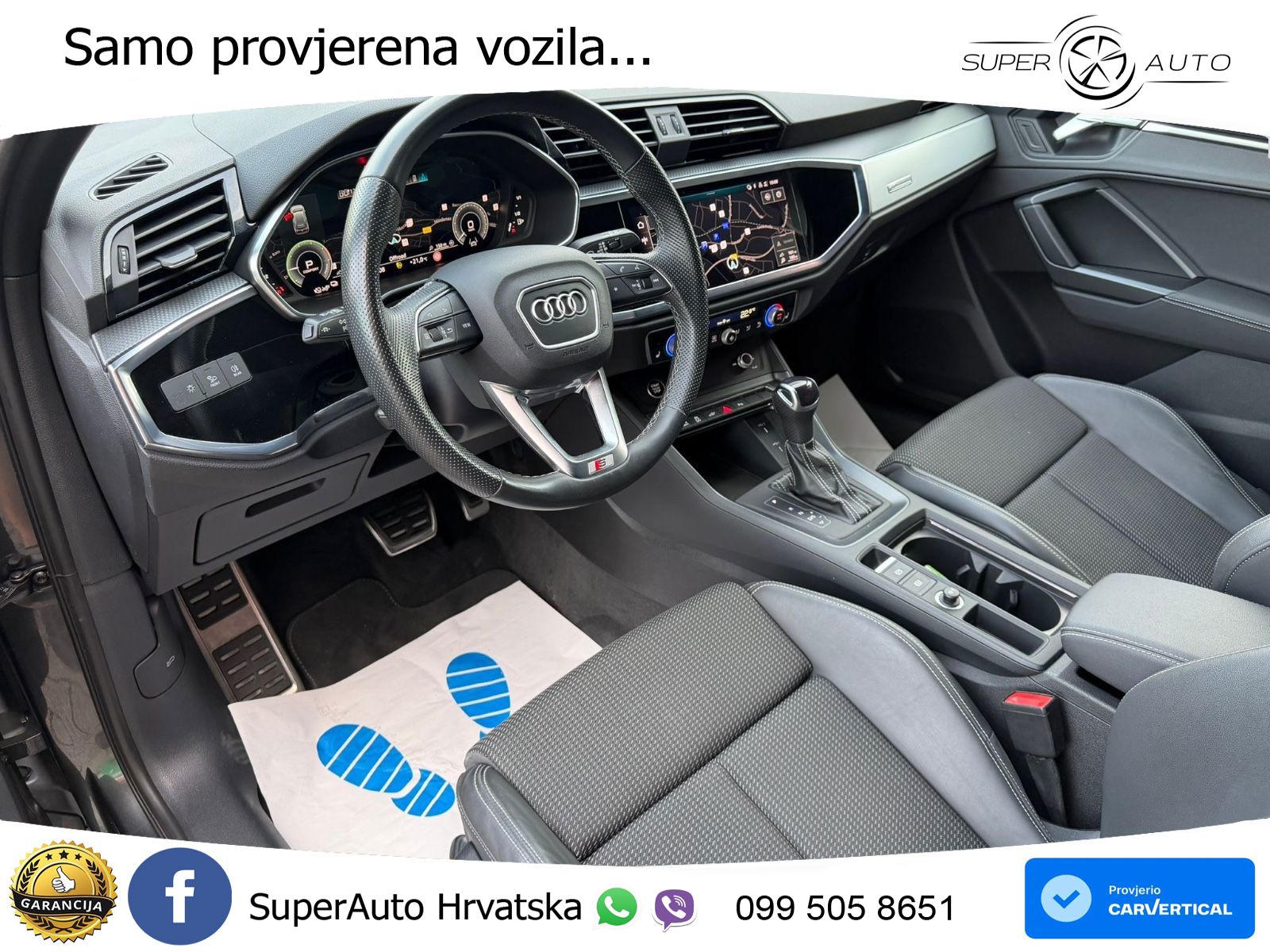 Audi Q3 45 TFSIe (245 KS) S tronic LED+GR SJED+ACC