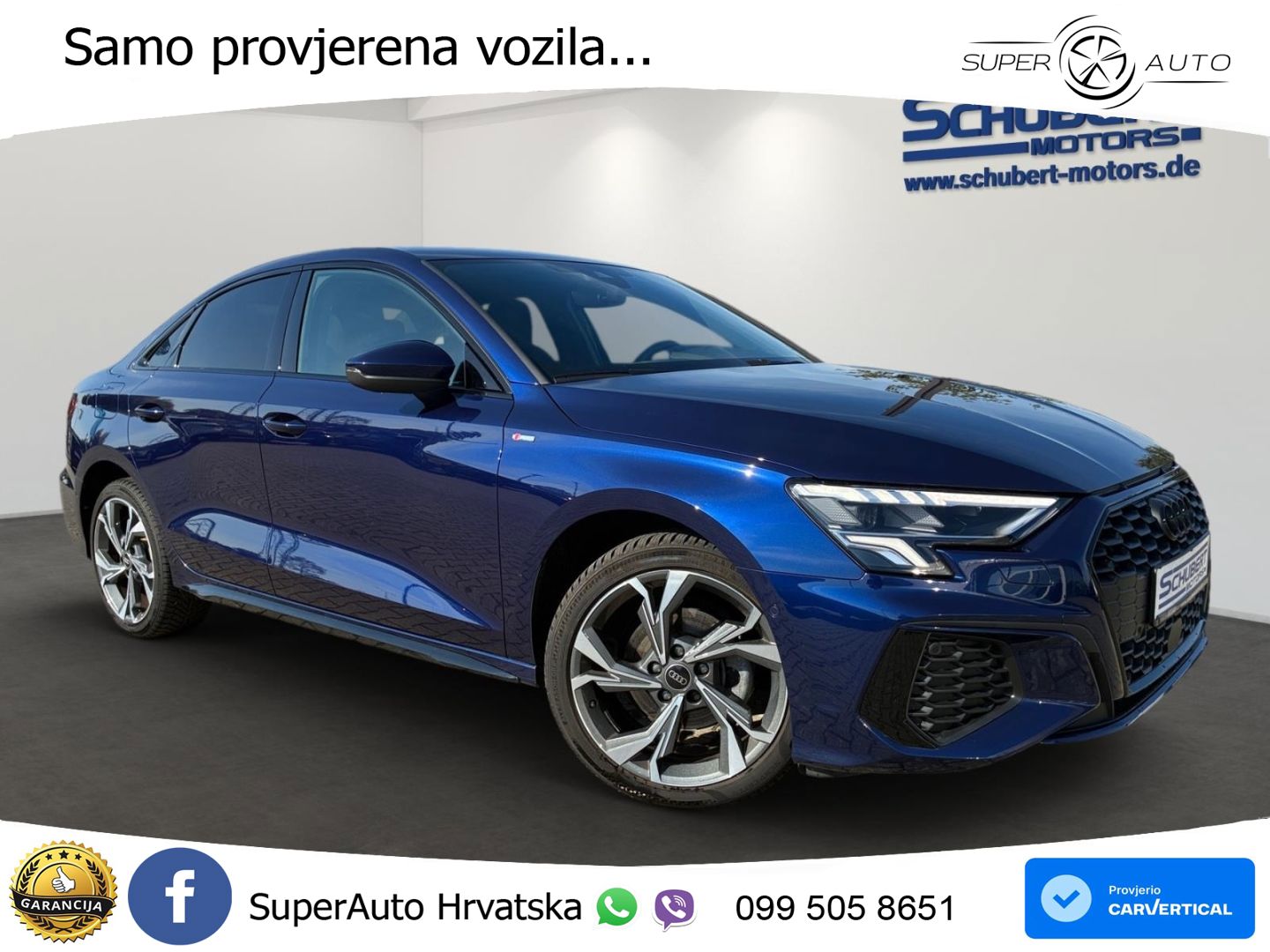Audi A3 Limuzina 35 TFSI (150 KS) S tronic S line