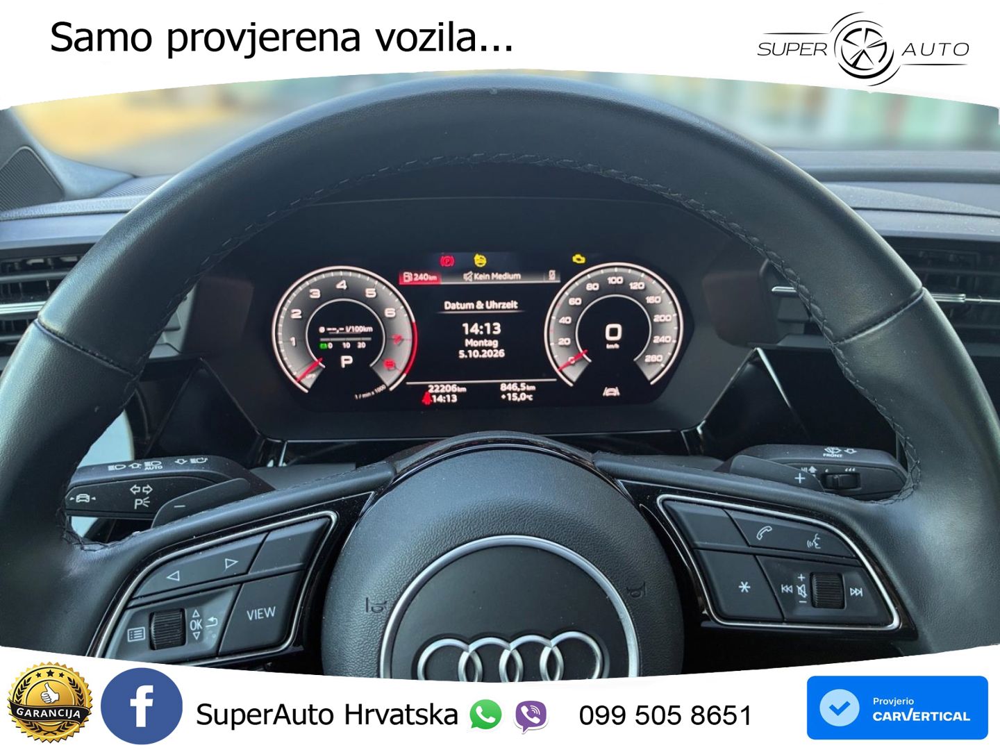 Audi A3 Limuzina 35 TFSI (150 KS) S tronic S line