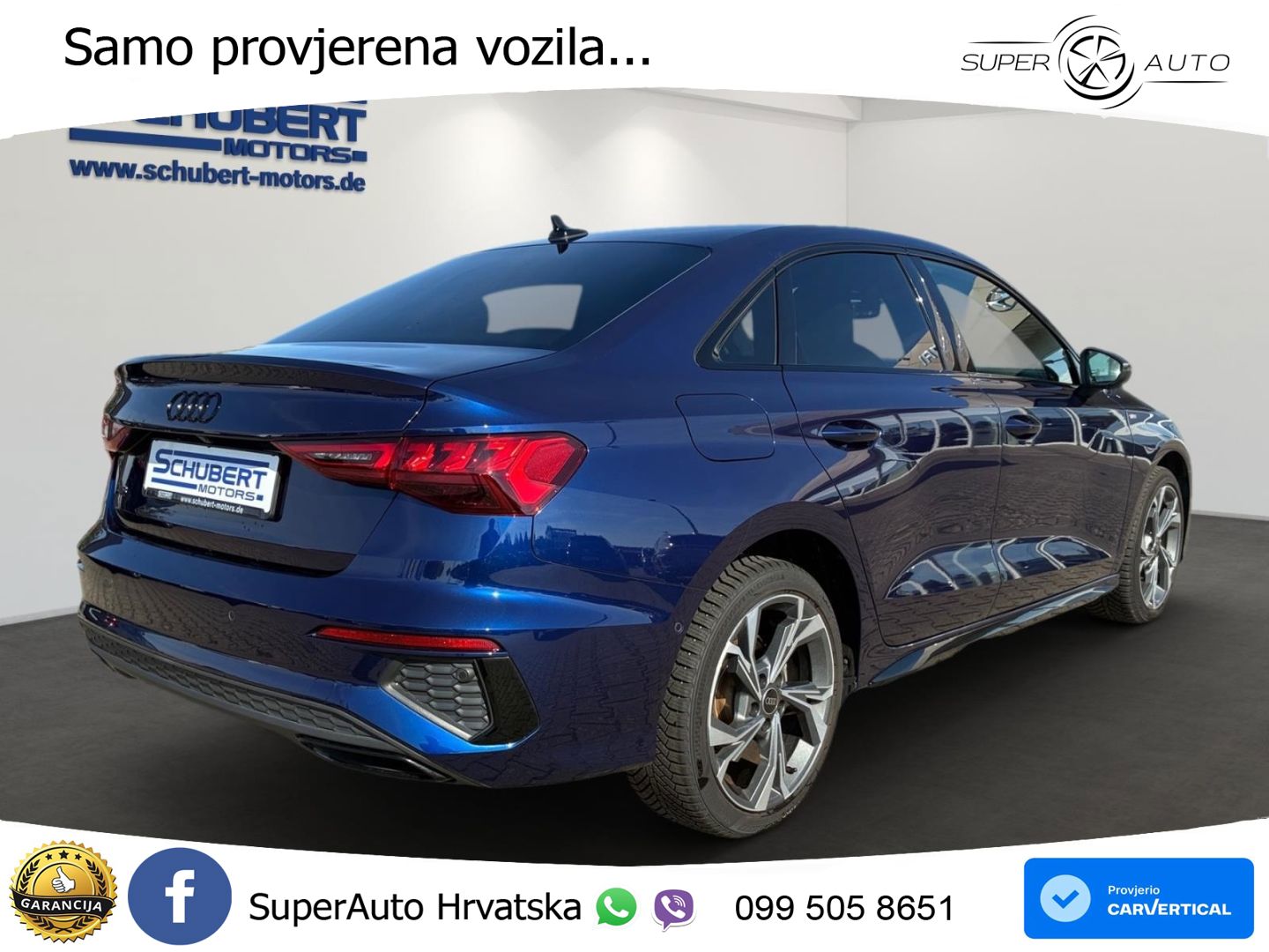Audi A3 Limuzina 35 TFSI (150 KS) S tronic S line