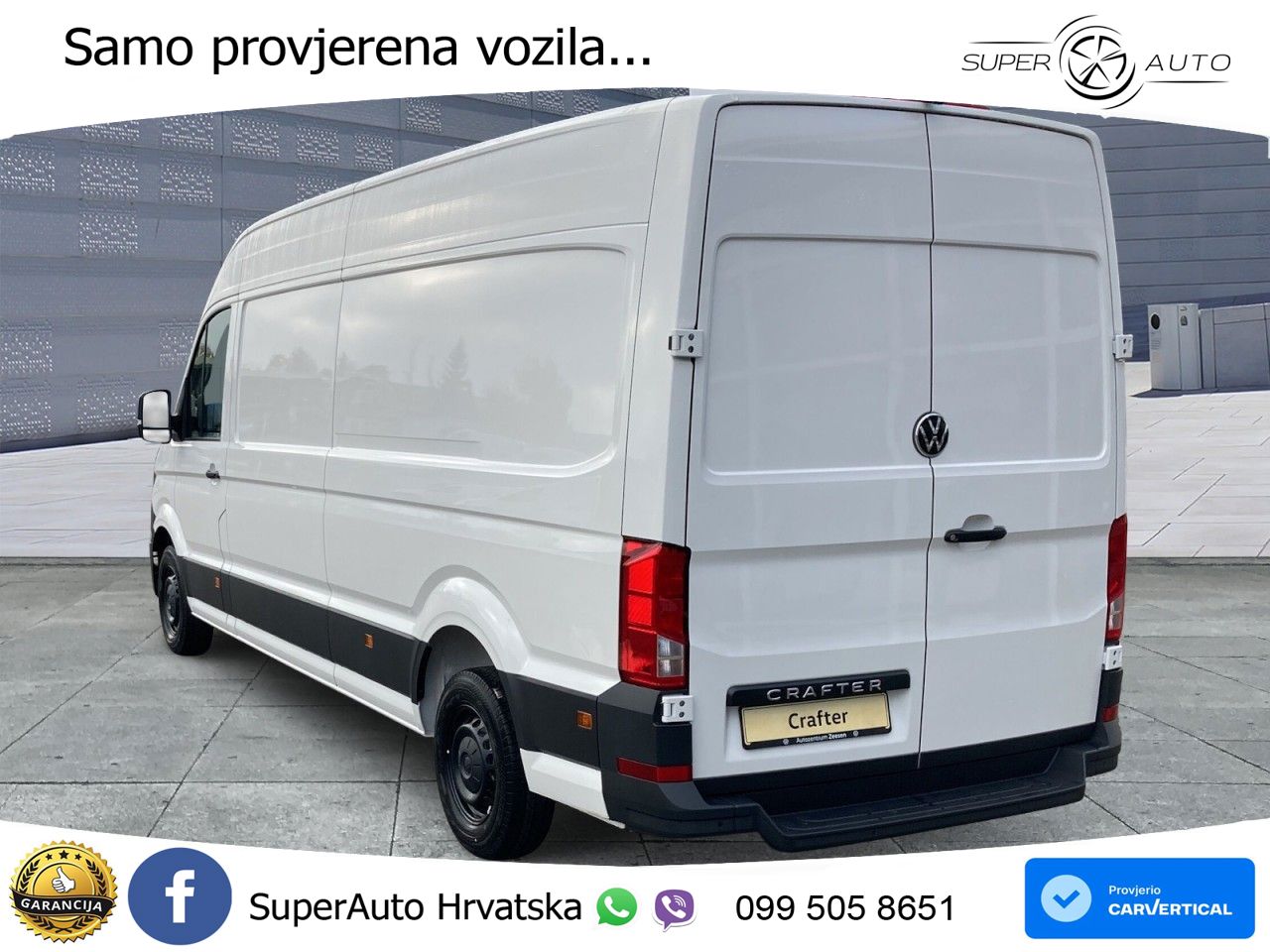 Volkswagen Crafter 35 2.0 TDI Kasten SCR HD LR 140 KS