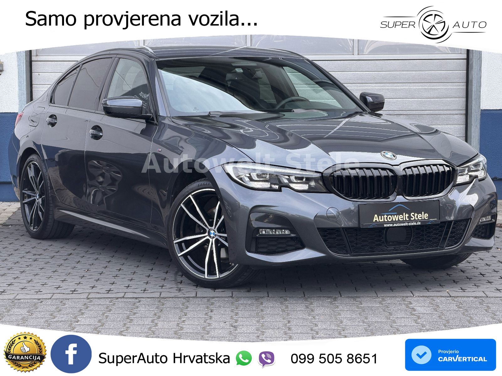 BMW 320i (184 KS) xDrive Steptronic M Sport LED+GR SJED+ACC