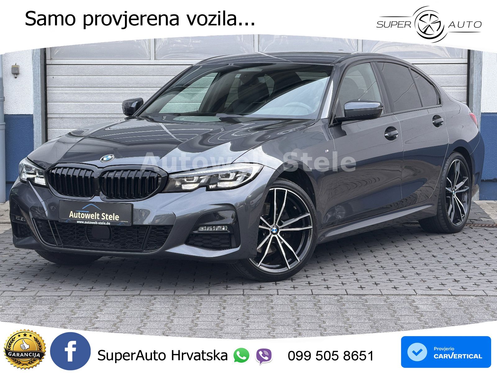 BMW 320i (184 KS) xDrive Steptronic M Sport LED+GR SJED+ACC