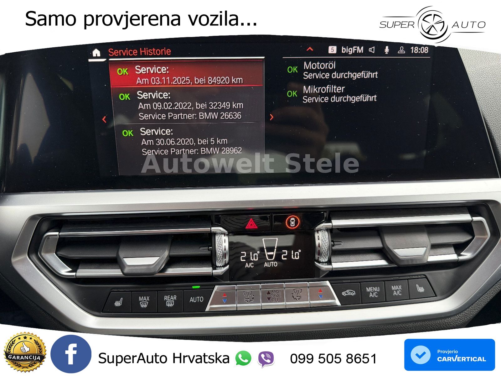 BMW 320i (184 KS) xDrive Steptronic M Sport LED+GR SJED+ACC
