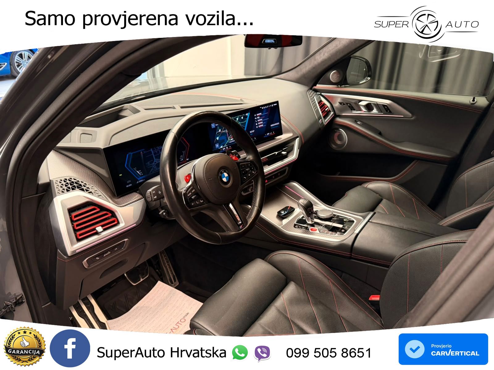 BMW XM Label Red 4.4 V8 (748 KS) xDrive Steptronic LED+GR SJED+ACC
