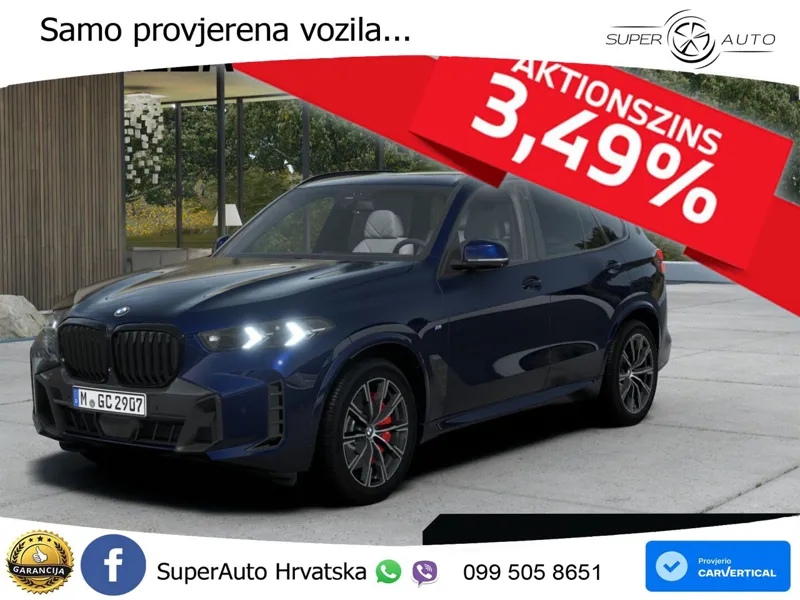 BMW X5 30d (298 KS) xDrive Steptronic ACC+GR SJED+360+PANO