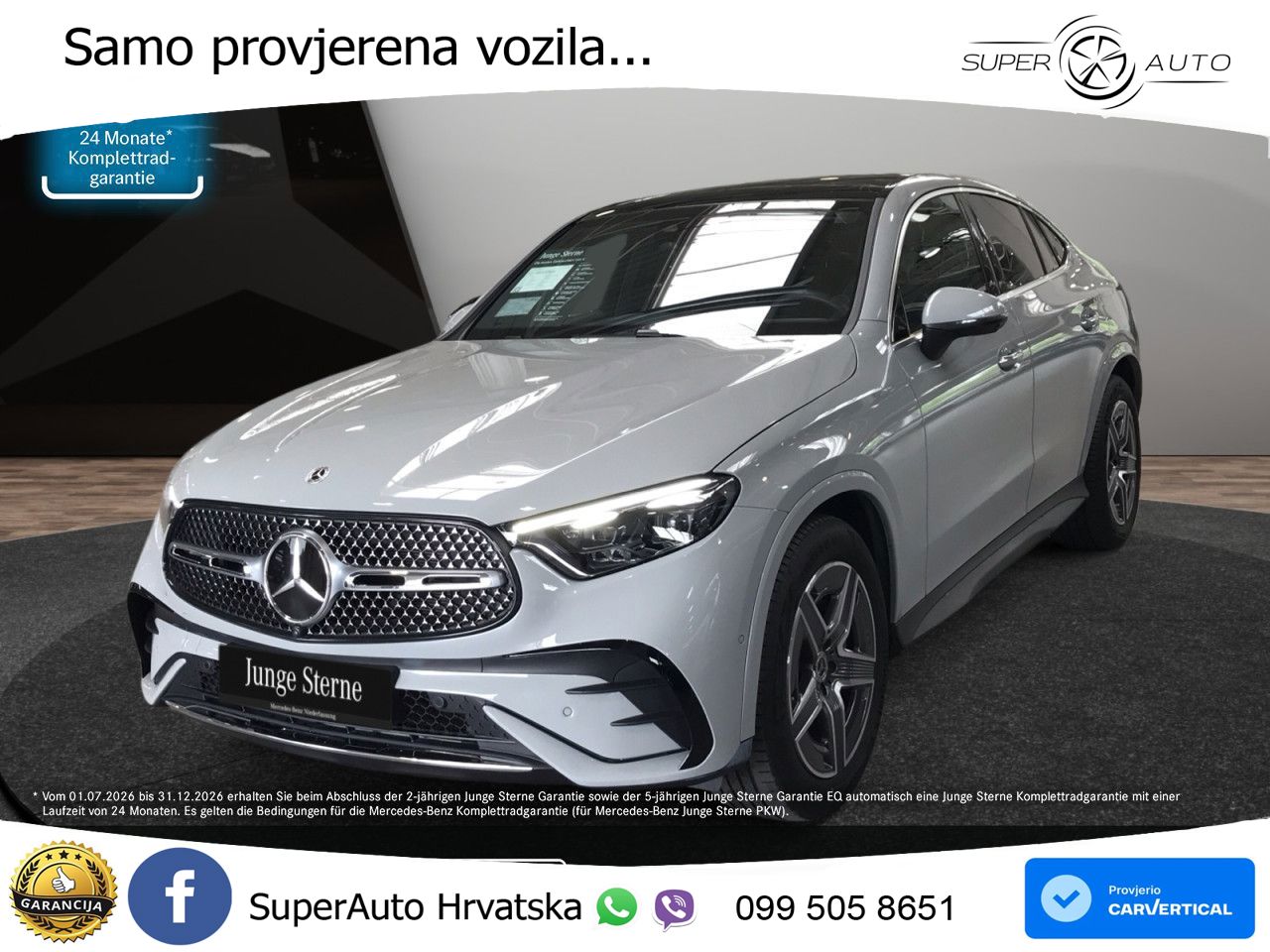 Mercedes GLC 450d (367 KS) 4MATIC 9G-TRONIC AMG LED+GR SJED+ACC