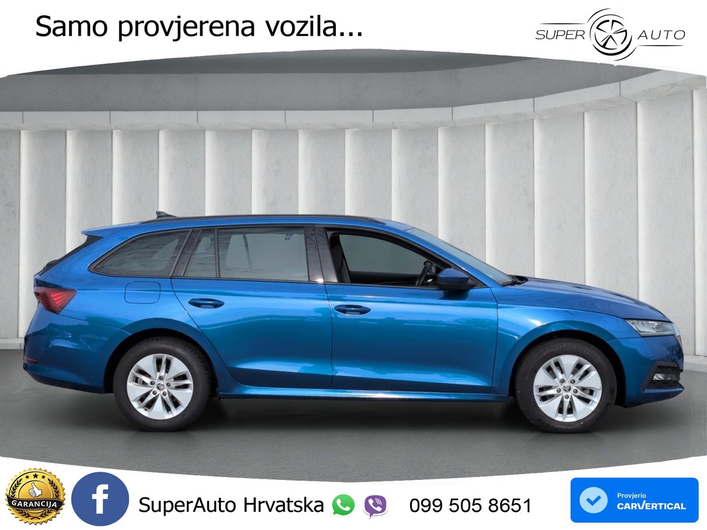 Škoda Octavia Combi 2.0 TDI (150 KS) DSG LED+GR SJED+ACC