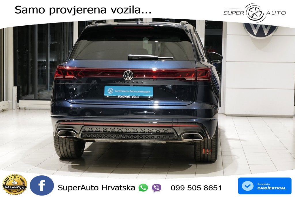 Volkswagen Touareg 3.0 V6 TDI (286 KS) 4MOTION Tiptronic ZRAČNI+ACC+4xGR SJED+360