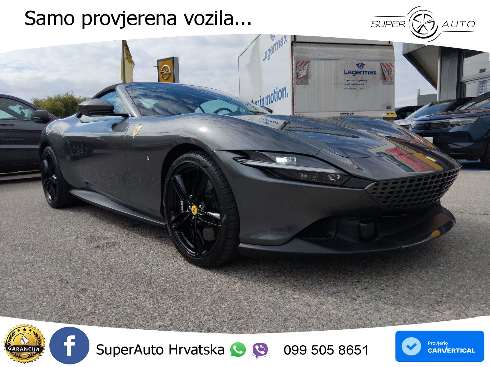 Ferrari Roma Spider 3.9 V8 (620 KS) F1 DCT