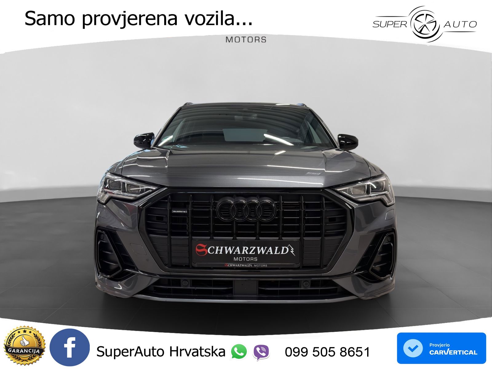 Audi Q3 40 TFSI (190 KS) quattro S tronic S line LED+GR SJED+ACC