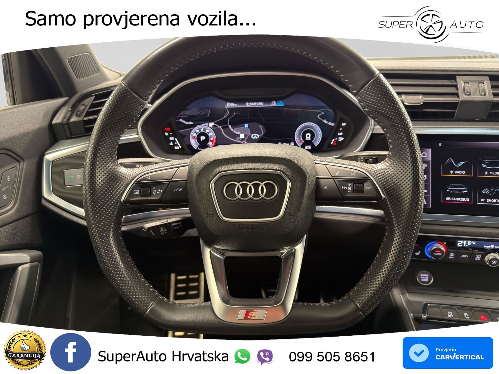 Audi Q3 40 TFSI (190 KS) quattro S tronic S line LED+GR SJED+ACC