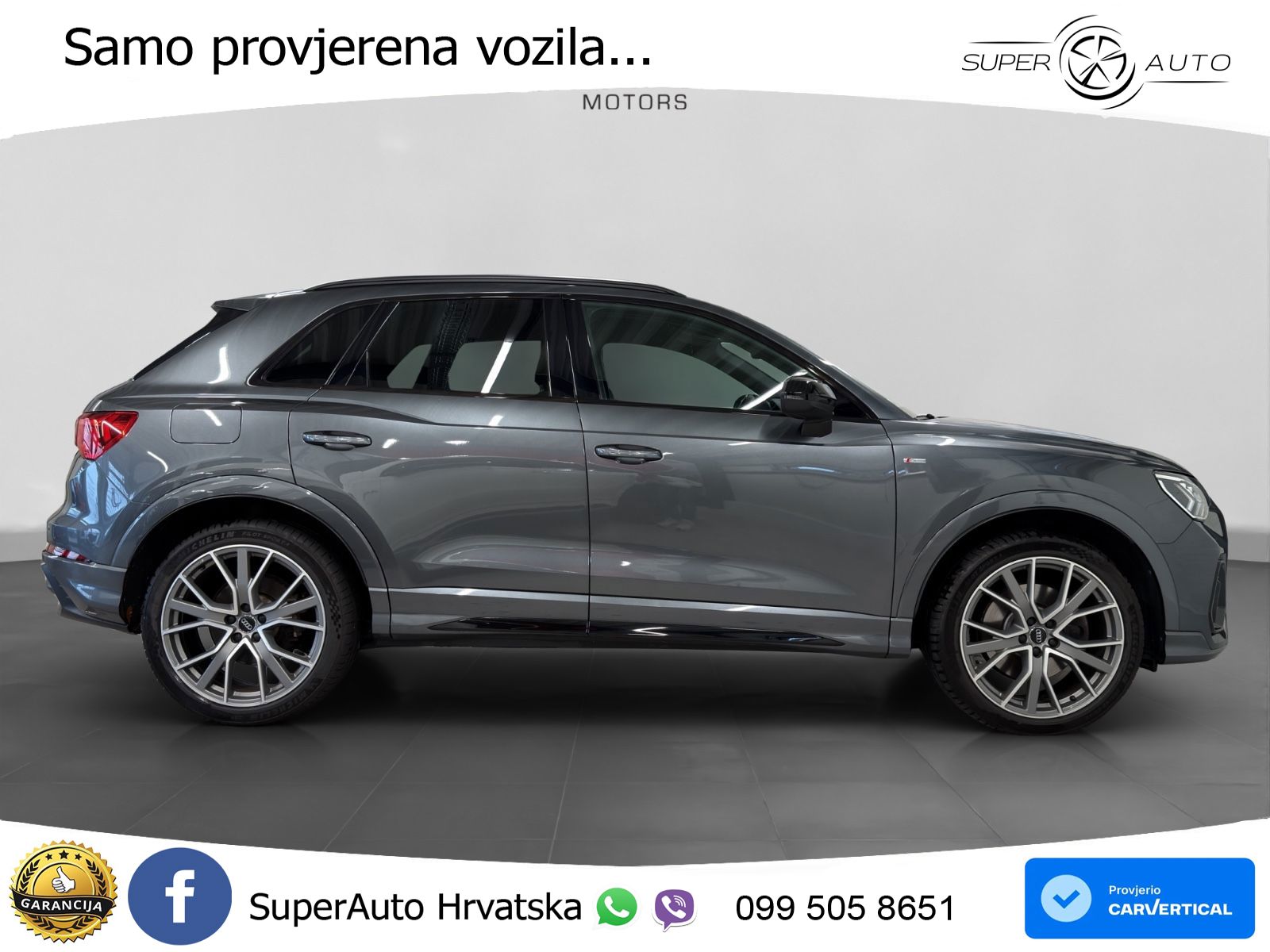 Audi Q3 40 TFSI (190 KS) quattro S tronic S line LED+GR SJED+ACC