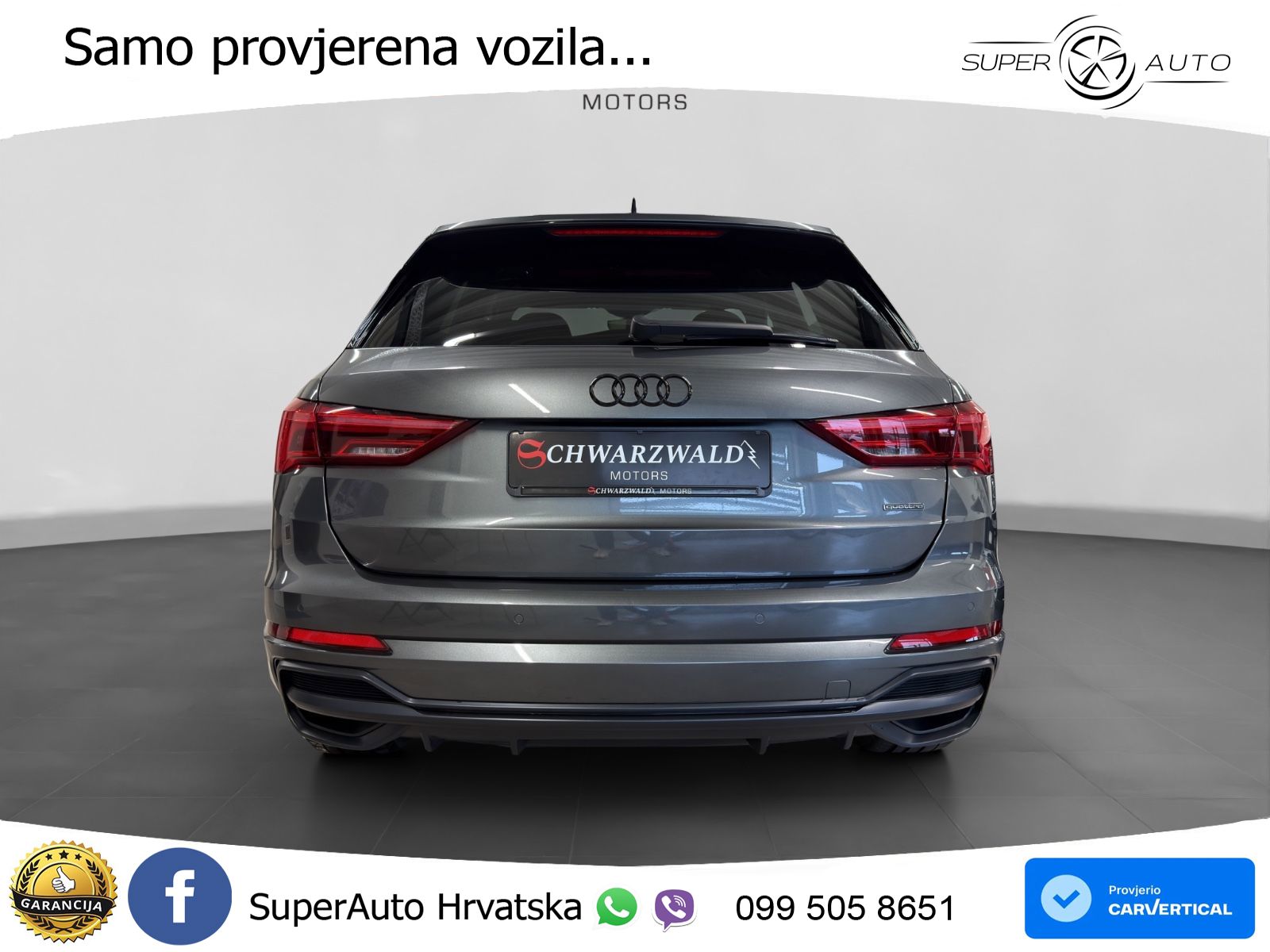 Audi Q3 40 TFSI (190 KS) quattro S tronic S line LED+GR SJED+ACC