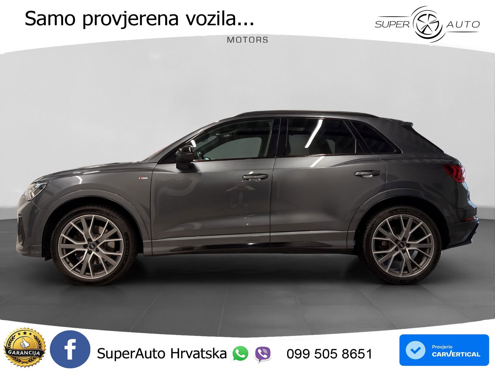 Audi Q3 40 TFSI (190 KS) quattro S tronic S line LED+GR SJED+ACC