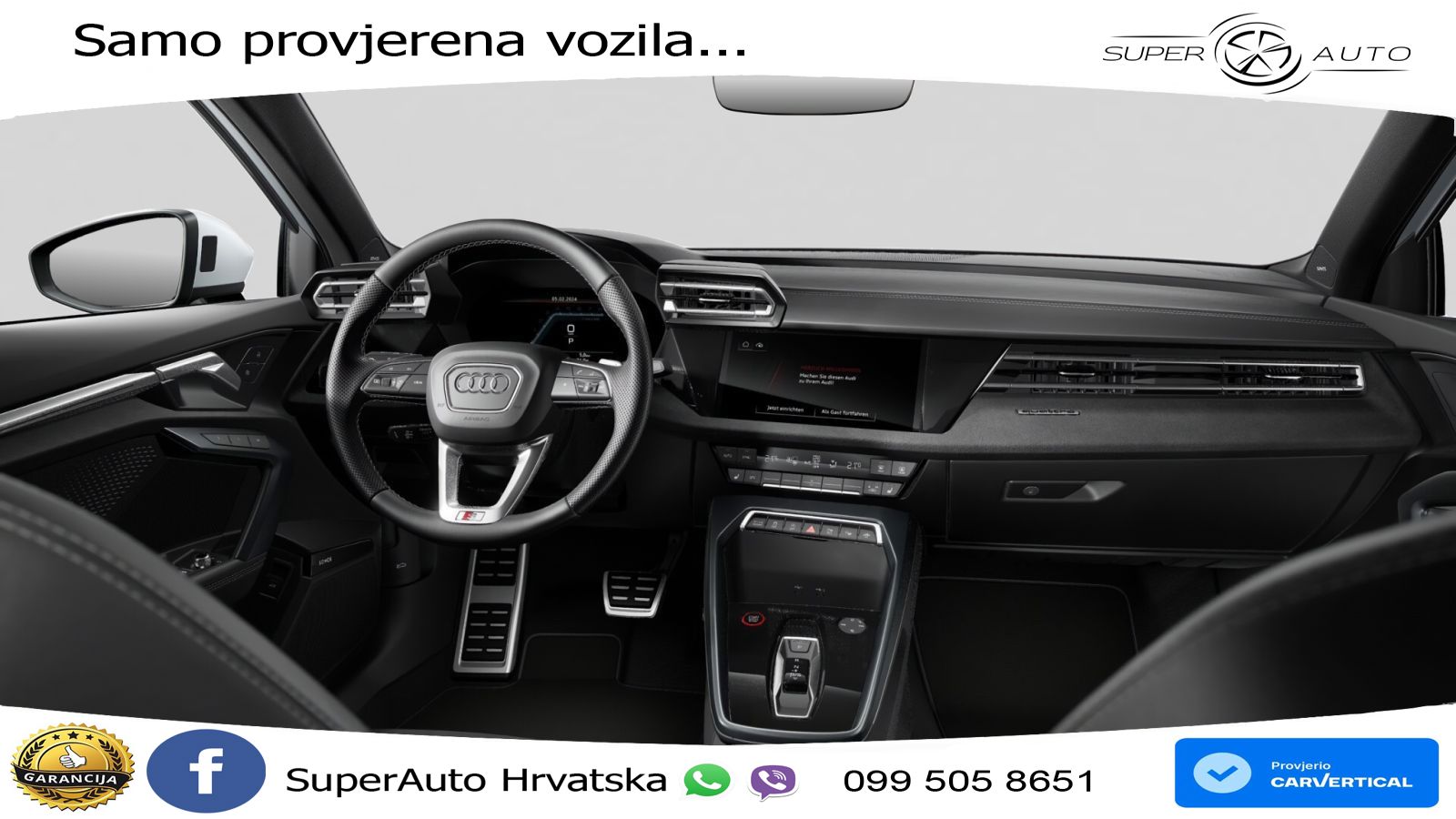 Audi S3 Limuzina 2.0 TFSI (333 KS) quattro S tronic MATRIX+GR SJED+KAM