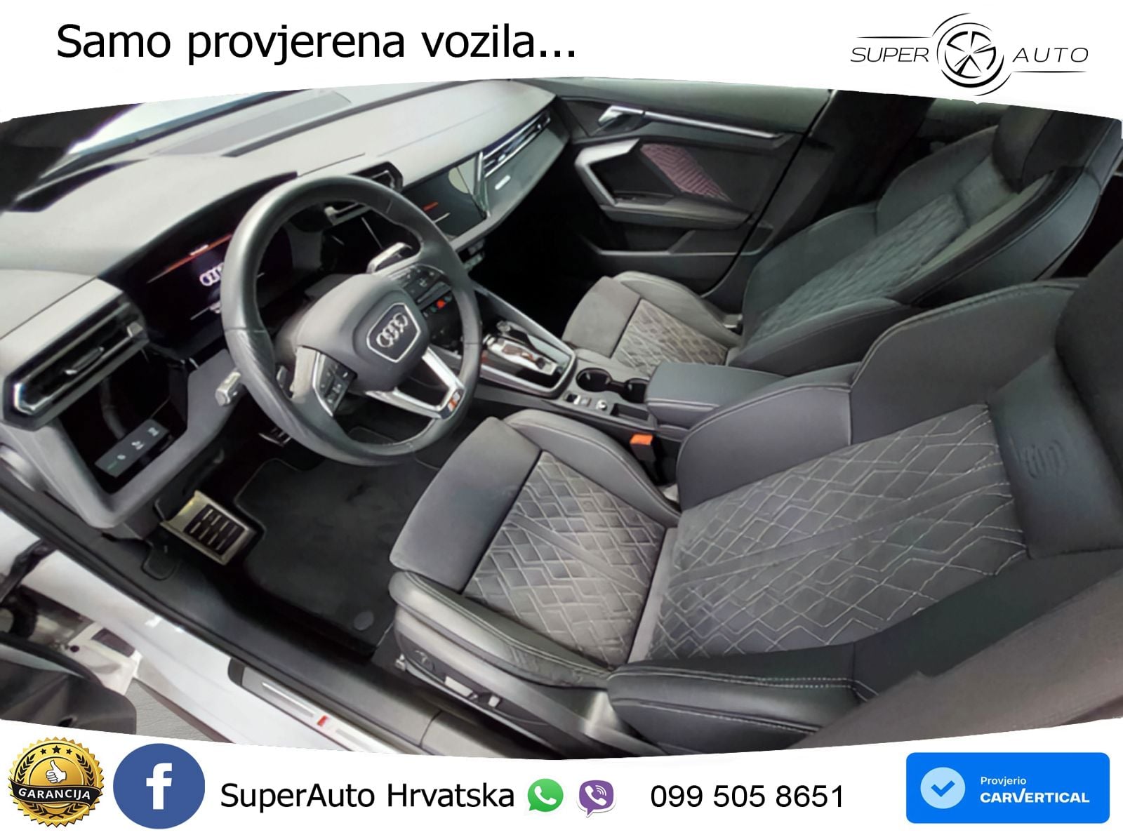 Audi S3 Limuzina 2.0 TFSI (333 KS) quattro S tronic MATRIX+GR SJED+KAM