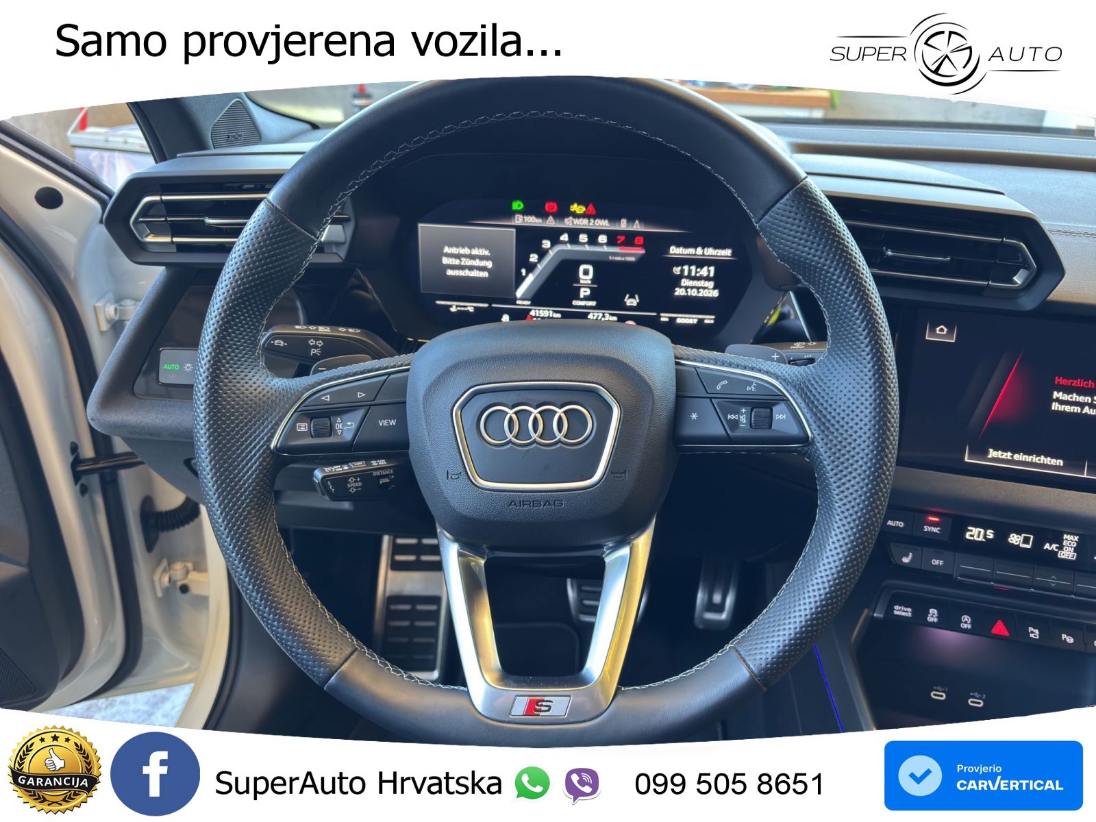 Audi S3 Limuzina 2.0 TFSI (333 KS) quattro S tronic MATRIX+GR SJED+KAM