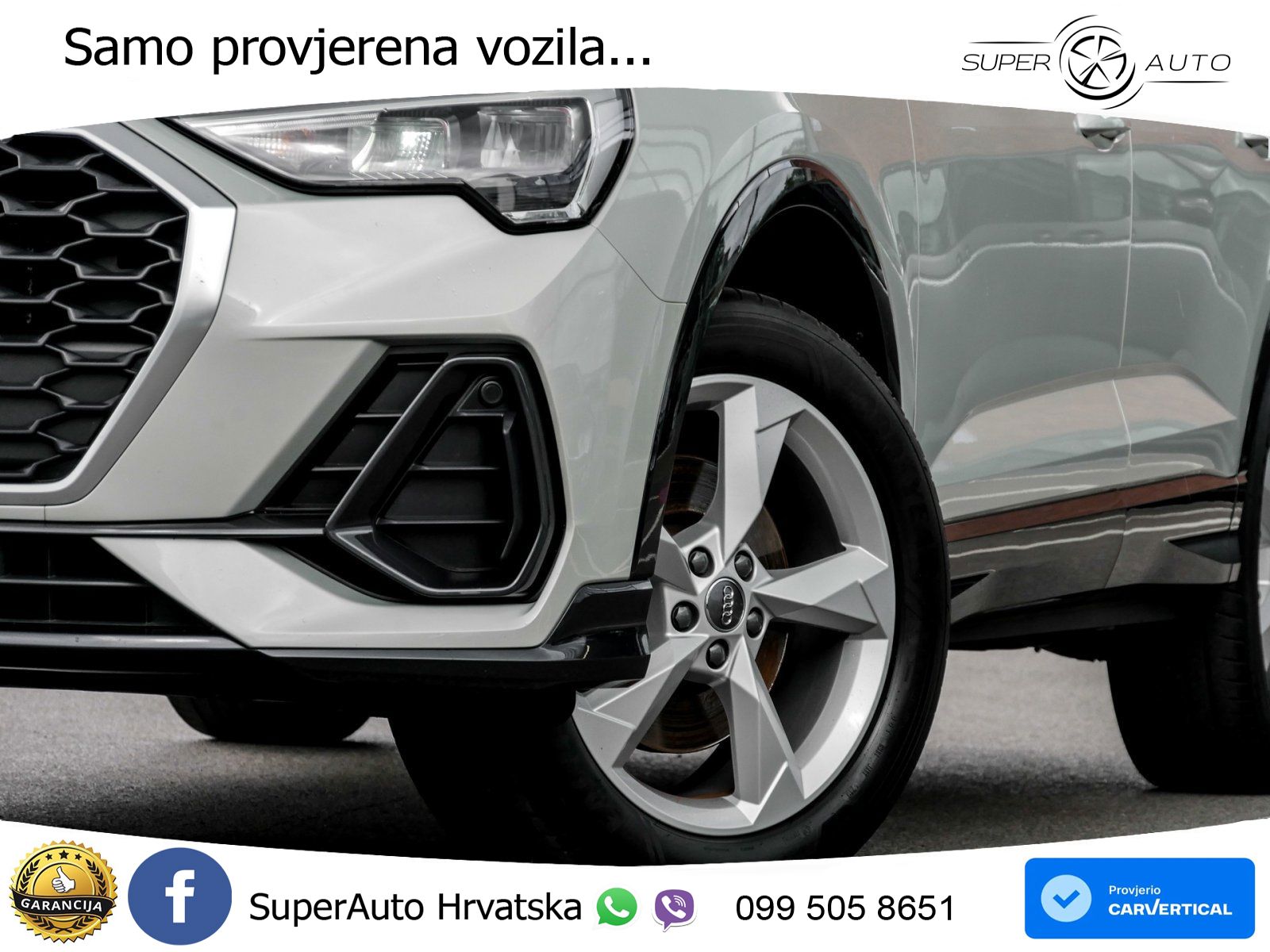 Audi Q3 II Sportback 45 TFSI (230 KS) quattro S tronic LED+GR SJED+ACC