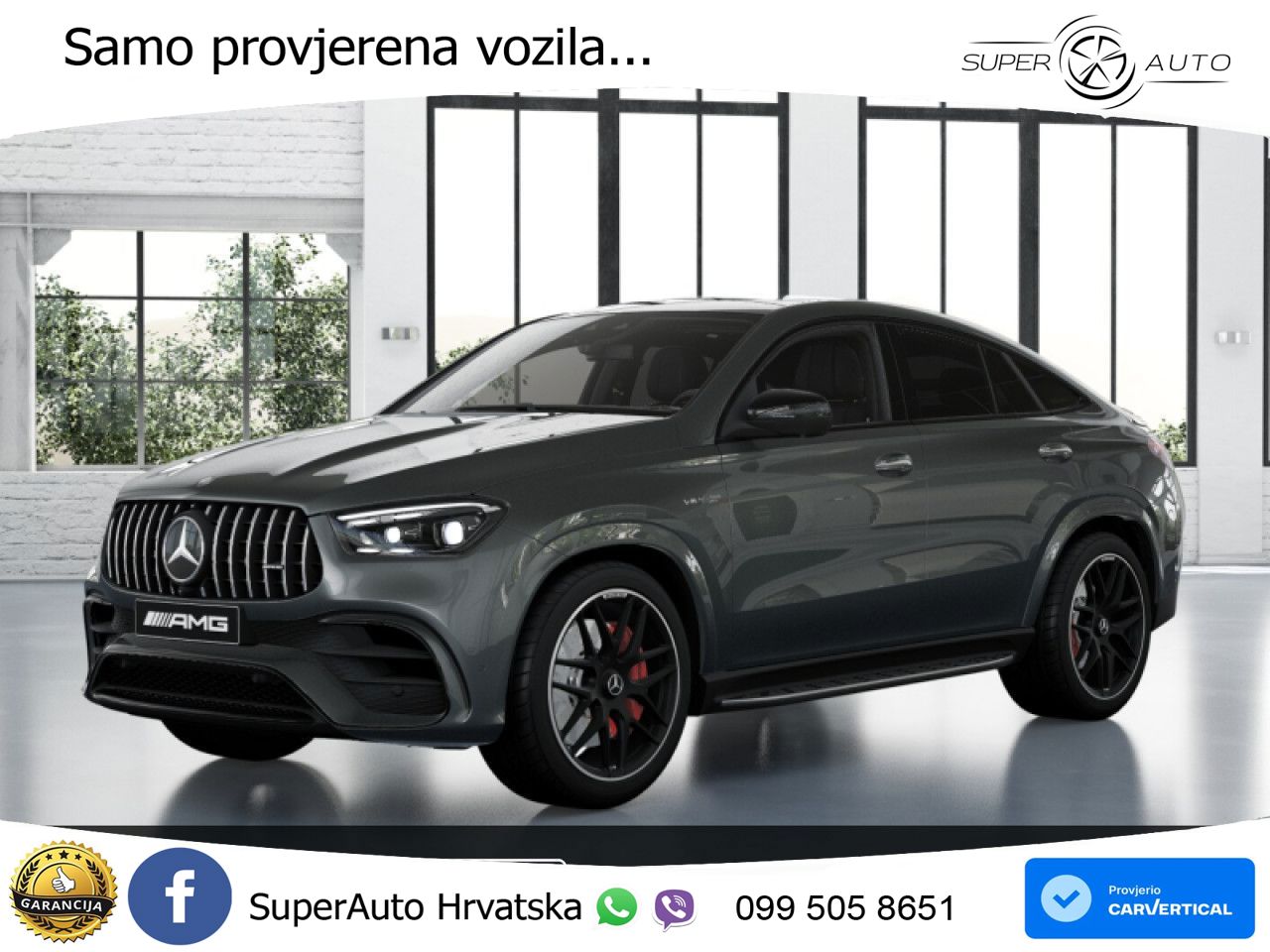 Mercedes AMG GLE Coupe 63 S V8 (612 KS) EQ Boost 4MATIC+ AMG SPEEDSHIFT TCT 9G