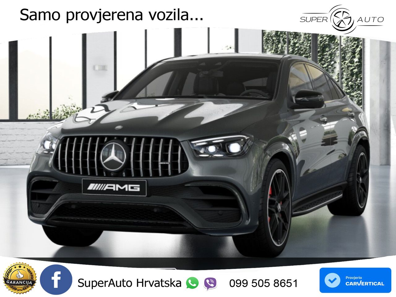 Mercedes AMG GLE Coupe 63 S V8 (612 KS) EQ Boost 4MATIC+ AMG SPEEDSHIFT TCT 9G