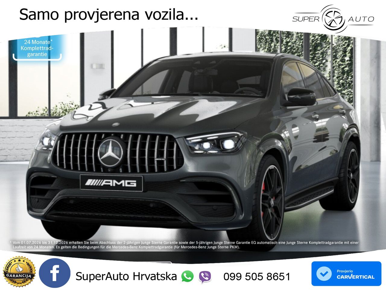 Mercedes AMG GLE Coupe 63 S V8 (612 KS) EQ Boost 4MATIC+ AMG SPEEDSHIFT TCT 9G