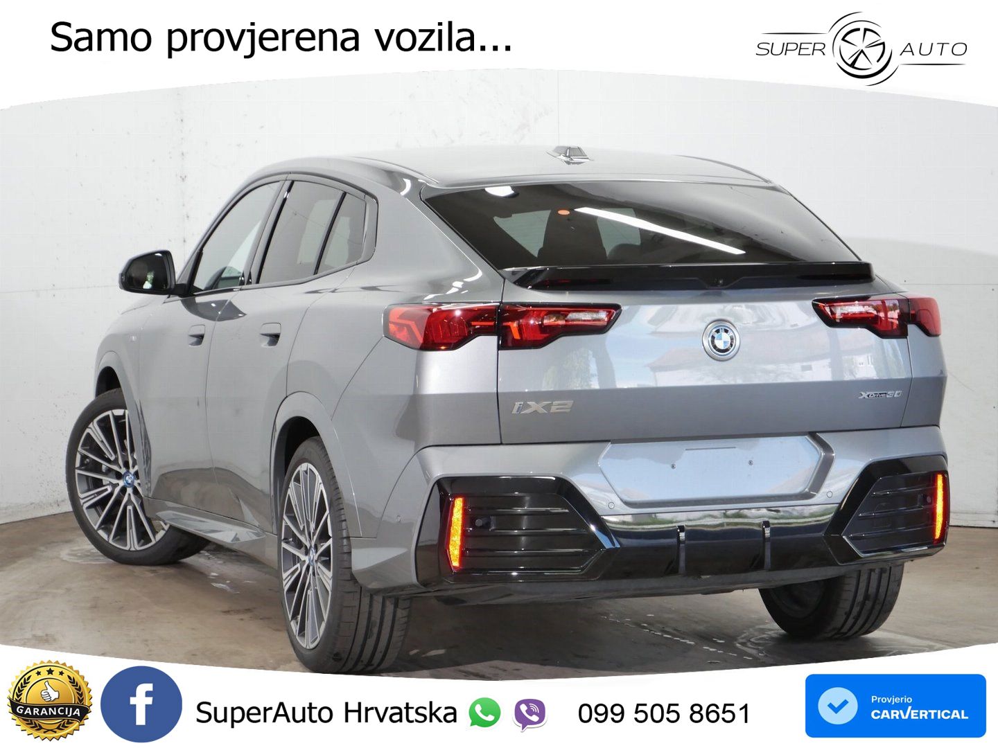 BMW iX2 66.5 kWh (313 KS) xDrive30