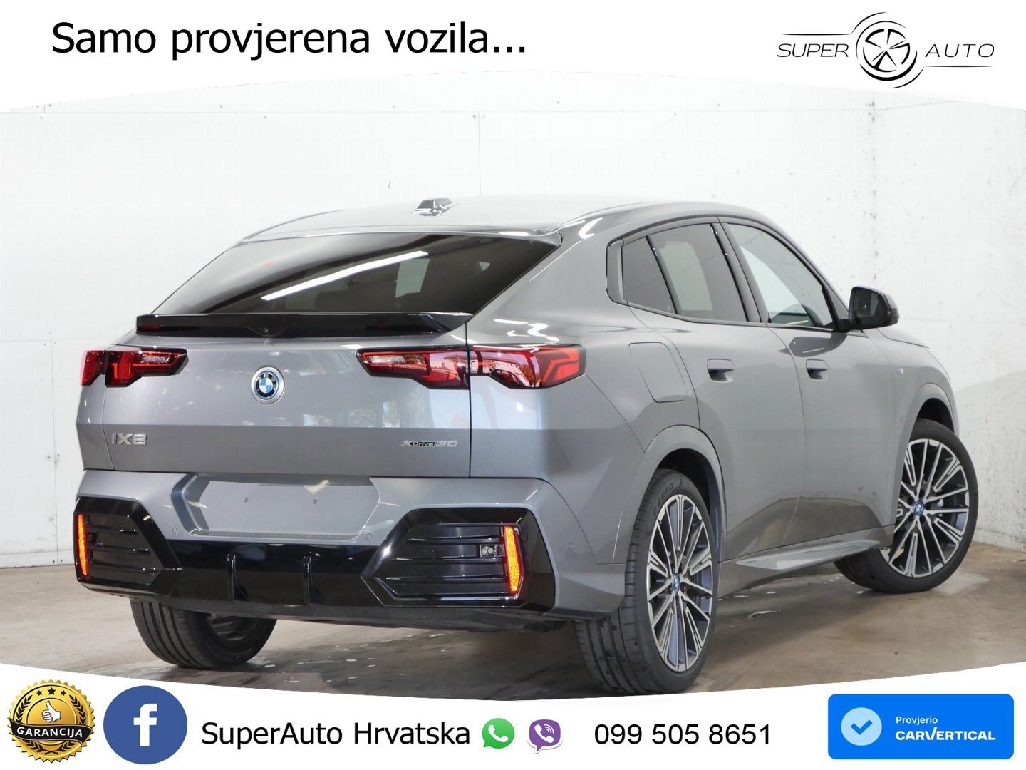 BMW iX2 66.5 kWh (313 KS) xDrive30