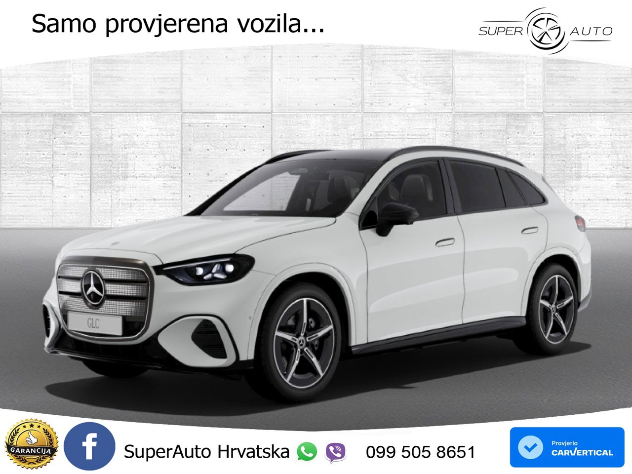 Mercedes GLC 400 94 kWh (489 KS) 4MATIC EQ Technology AMG LED+GR SJED+ACC