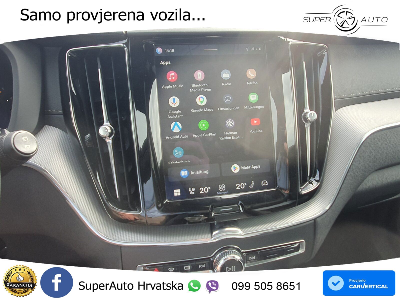 Volvo XC60 B4 Diesel AWD Geartronic ACC+HEAD+4xGR SJED+360+PANO