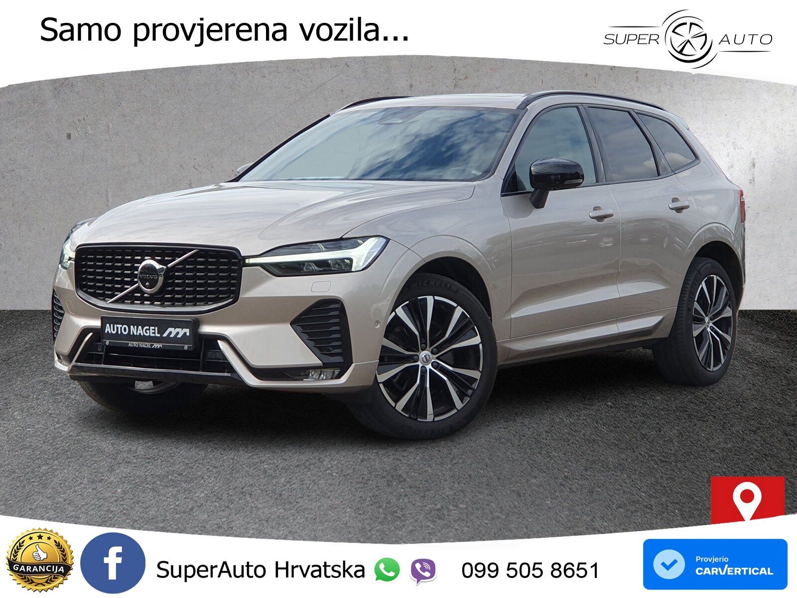 Volvo XC60 B4 Diesel AWD Geartronic ACC+HEAD+4xGR SJED+360+PANO