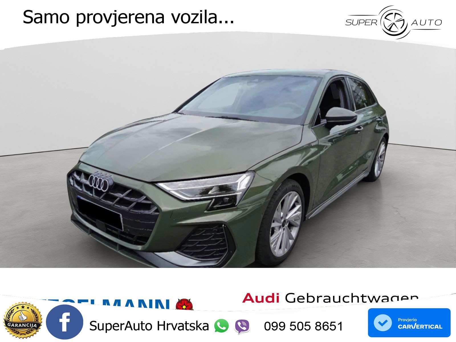 Audi A3 35 TFSI (150 KS) S tronic S line LED+GR SJED+ACC