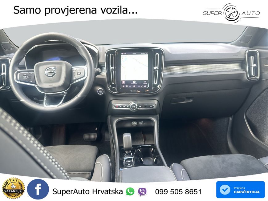 Volvo XC40 2.0 B3 163 KS Automatic LED+GR SJED+ACC