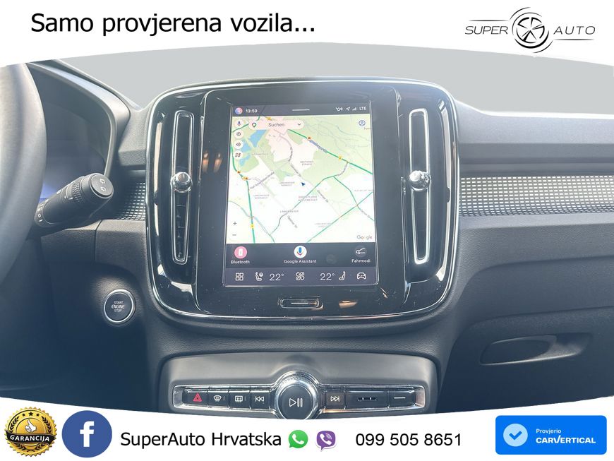 Volvo XC40 2.0 B3 163 KS Automatic LED+GR SJED+ACC
