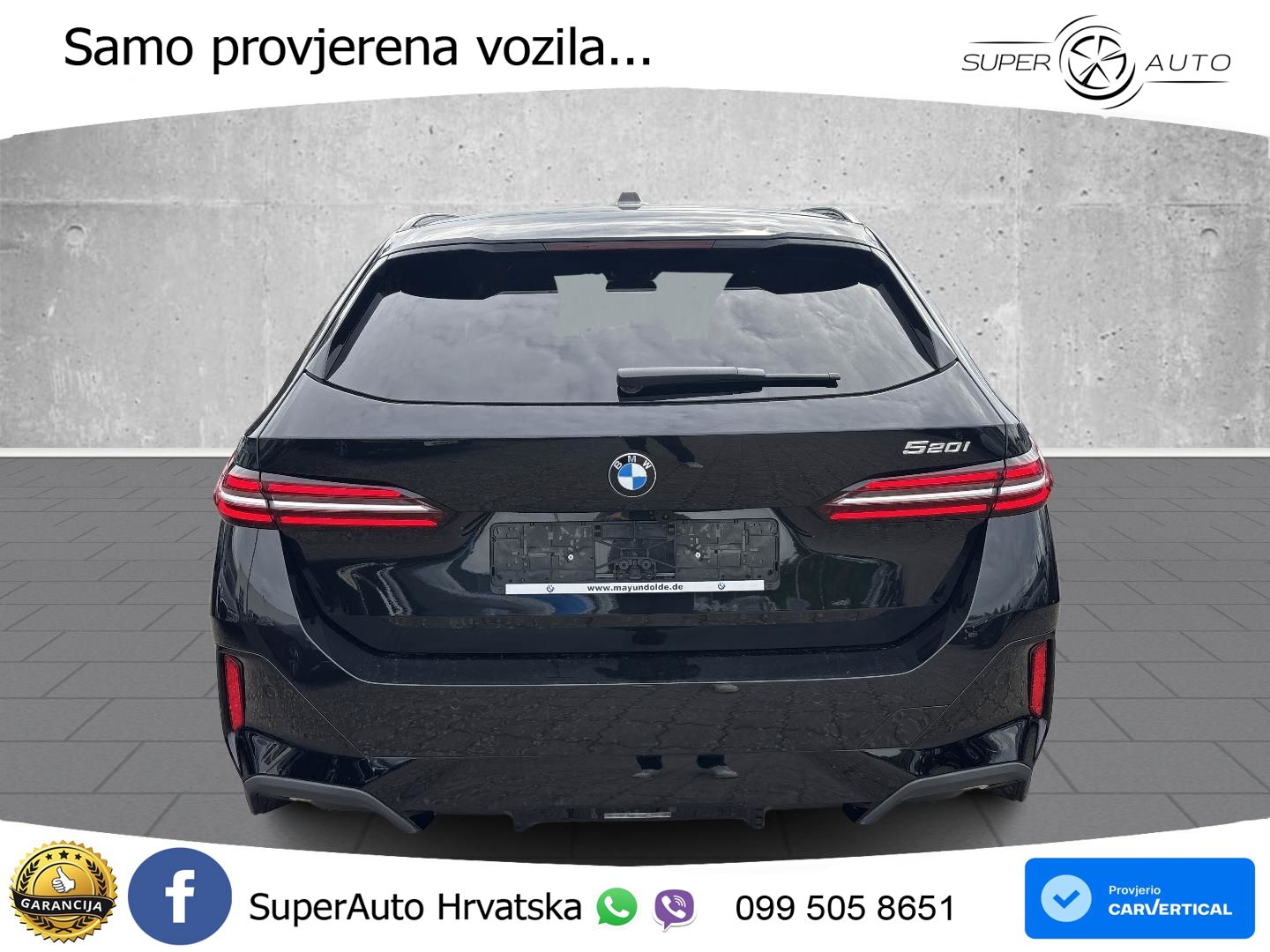 BMW 520i Touring (208 KS) Steptronic M Sport LED+GR SJED+ACC