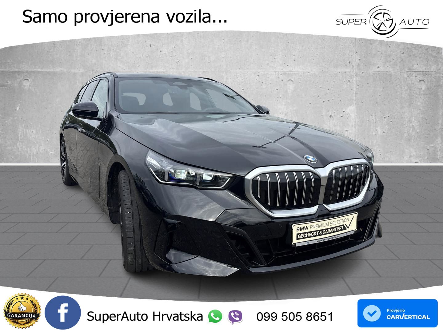 BMW 520i Touring (208 KS) Steptronic M Sport LED+GR SJED+ACC