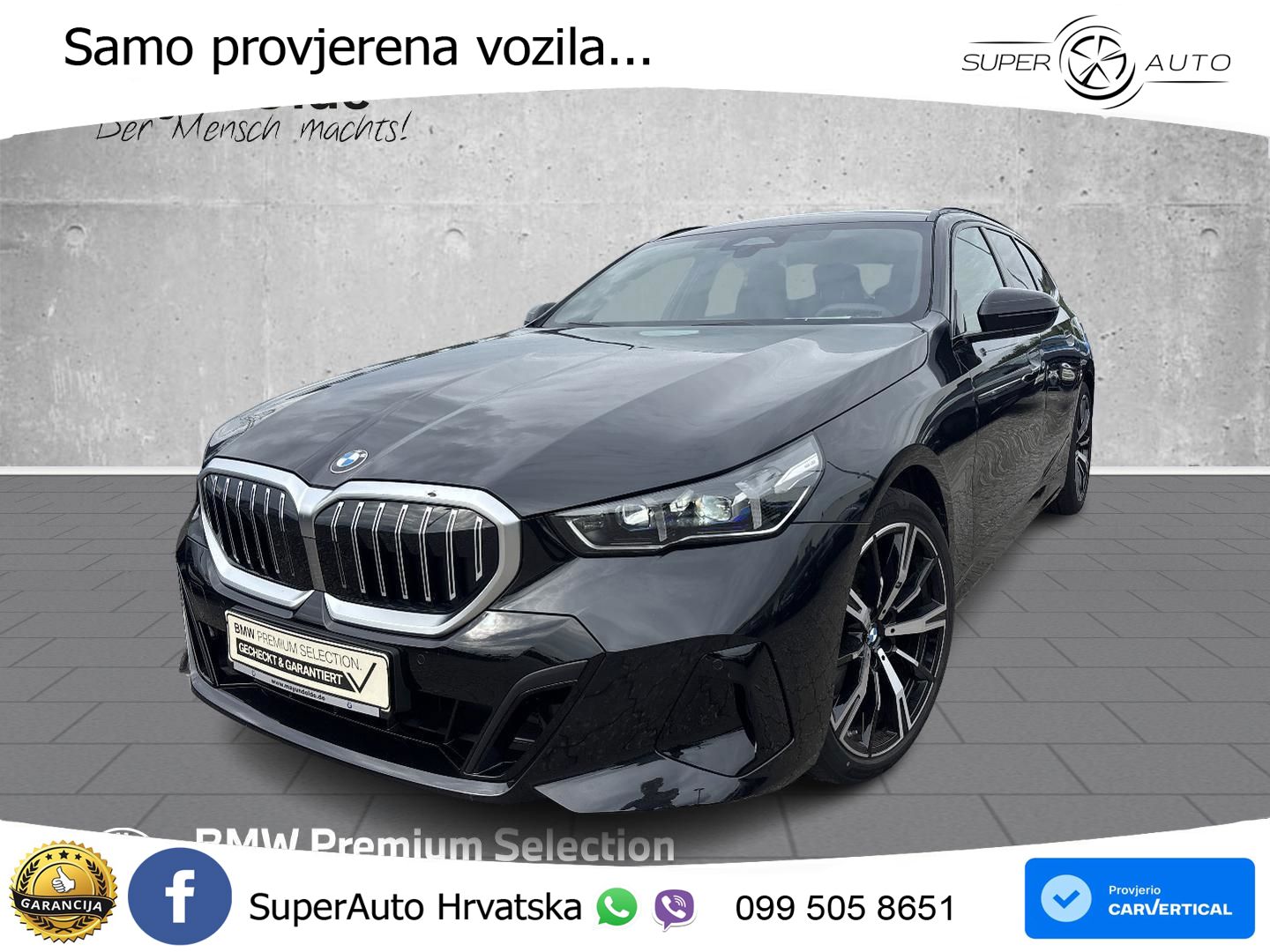 BMW 520i Touring (208 KS) Steptronic M Sport LED+GR SJED+ACC