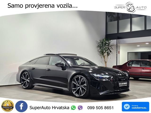 Audi RS7 4.0 TFSI V8 (600 KS) quattro tiptronic ZRAČNI+ACC+GR SJED+KAM+PANO