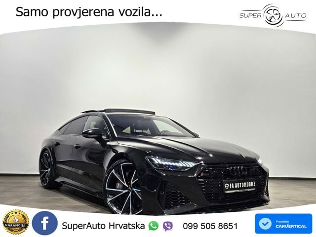 Audi RS7 4.0 TFSI V8 (600 KS) quattro tiptronic ZRAČNI+ACC+GR SJED+KAM+PANO