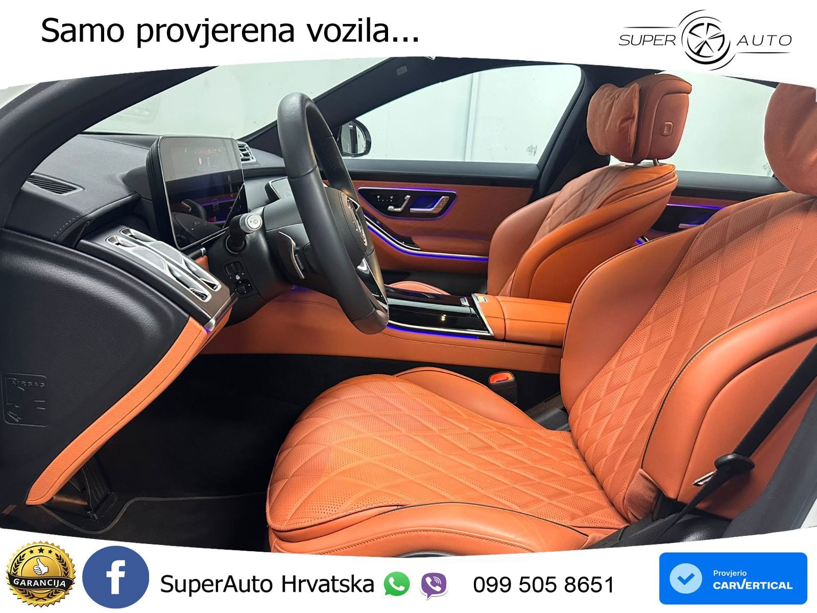 Mercedes S 350d (313 KS) EQ Boost 4MATIC 9G-TRONIC Manufaktur ZRAČNI+ACC+GR SJED+360+PANO