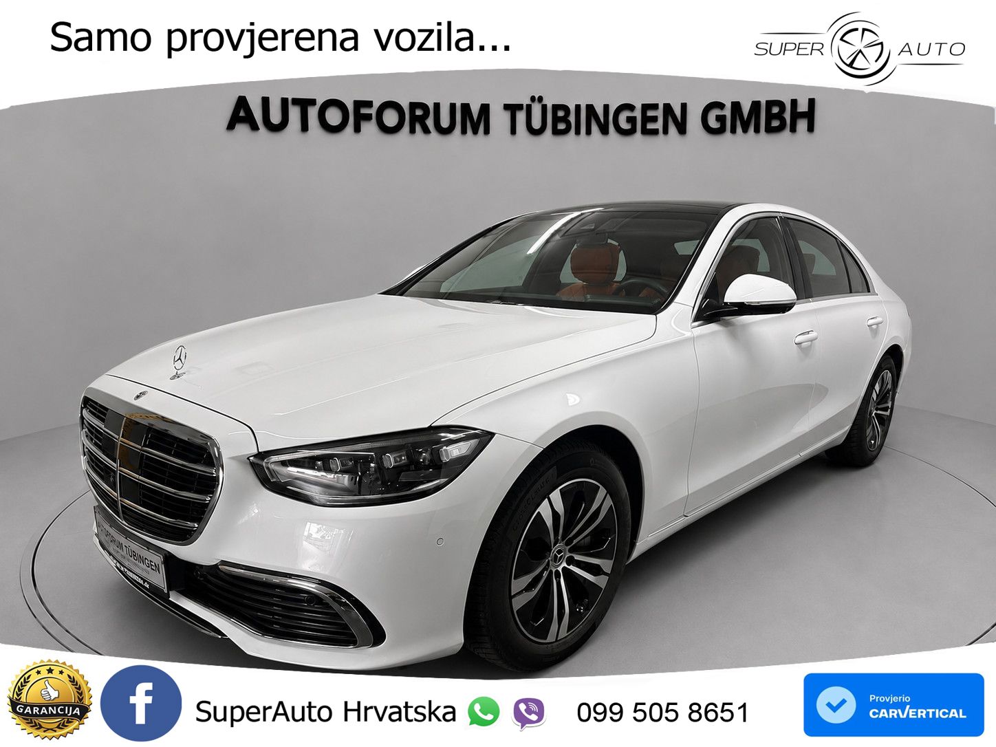 Mercedes S 350d (313 KS) EQ Boost 4MATIC 9G-TRONIC Manufaktur ZRAČNI+ACC+GR SJED+360+PANO
