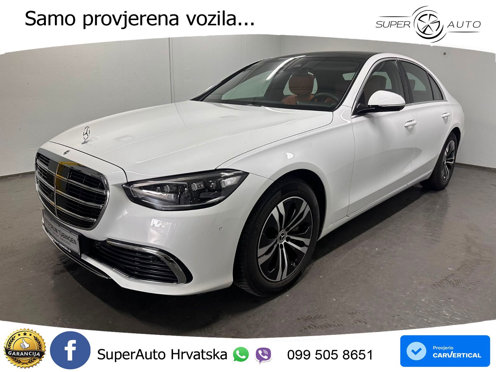 Mercedes S 350d (313 KS) EQ Boost 4MATIC 9G-TRONIC Manufaktur ZRAČNI+ACC+GR SJED+360+PANO