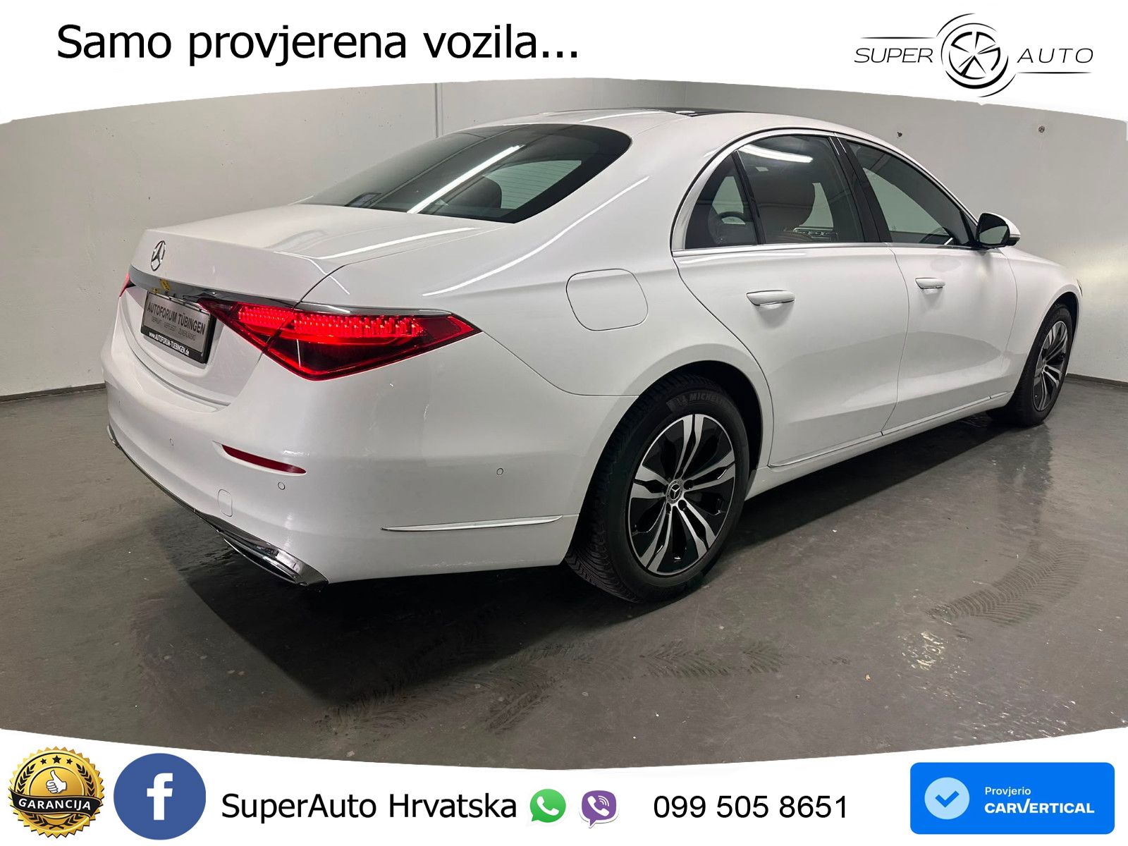 Mercedes S 350d (313 KS) EQ Boost 4MATIC 9G-TRONIC Manufaktur ZRAČNI+ACC+GR SJED+360+PANO