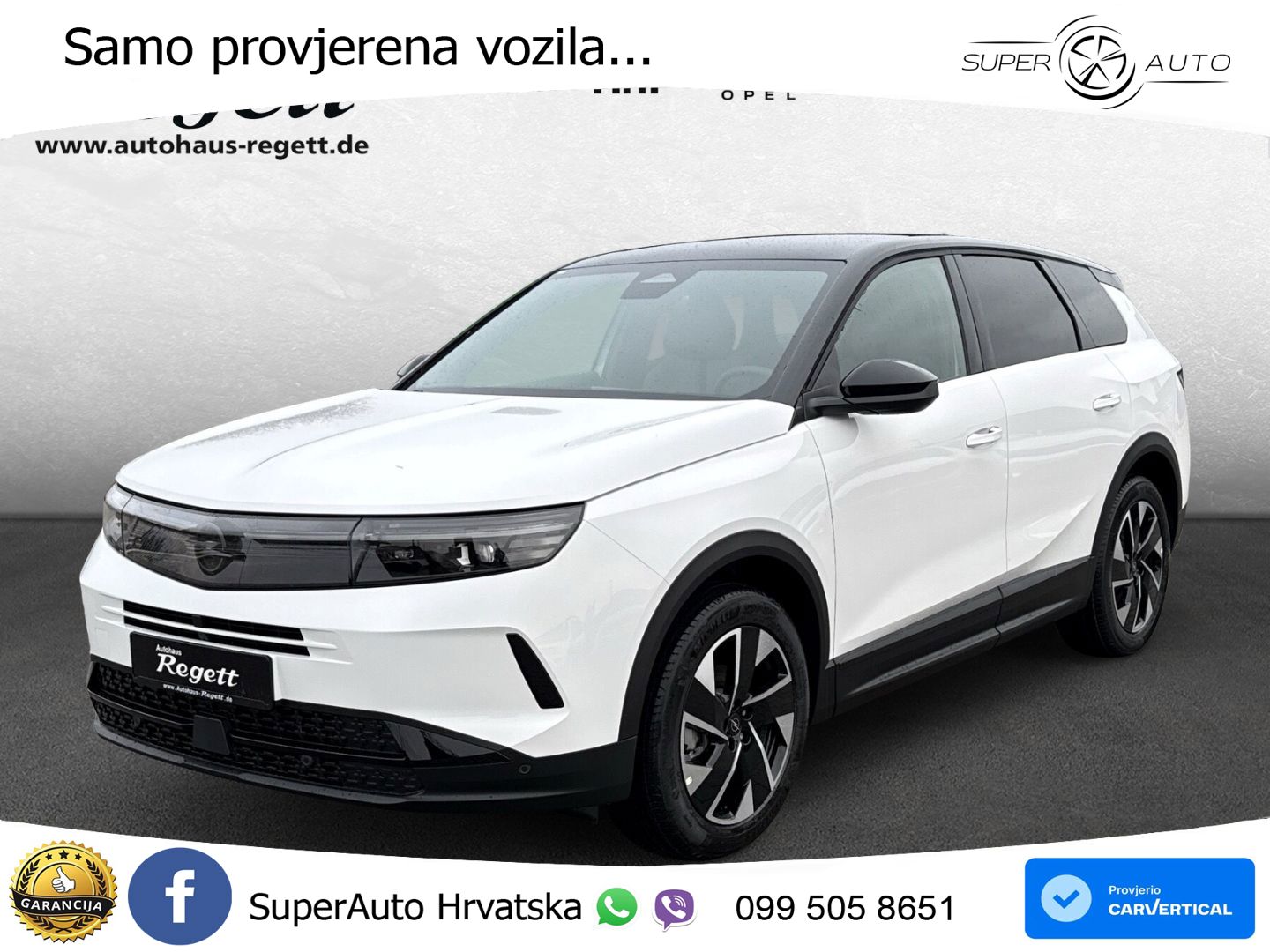 Opel Grandland 1.2 Turbo (145 KS) Hybrid eDCT GS LED+GR SJED+ACC